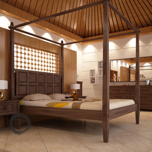 Tropical Canopy Bed Tansu Asian Furniture Boutique Tansu Net