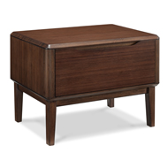 Currant 1-Drawer Nightstand